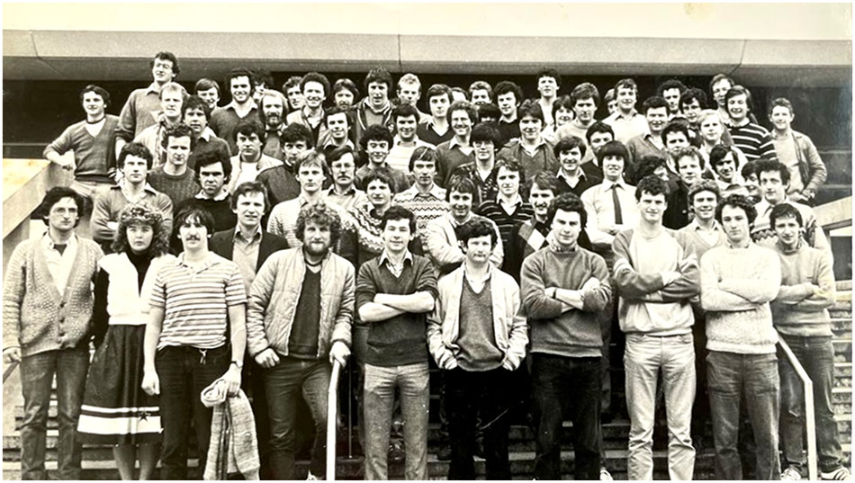 1983 Class reunion - Original class photo